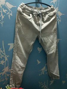 Khaki Jogger Pants