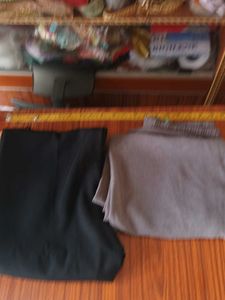 2 Set Of Pants Black And Grey