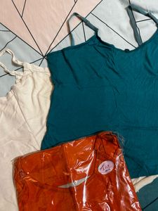 Slip/ Camisole Combo Of 3