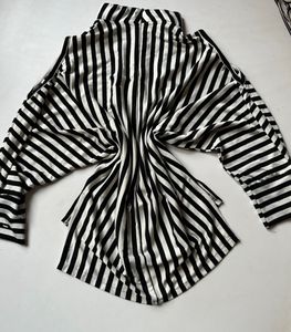 Black And White Strip Top