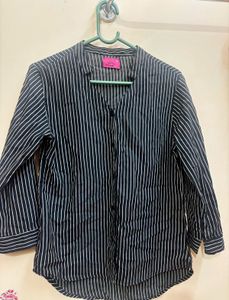 Women Formal &amp; Casual Black Shirt