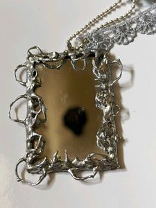 Punk Lacey Mirror Keychain