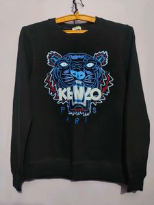 Kenzo Tiger Black Sweatshirt Size M