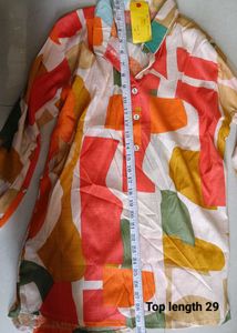 New with tag Geometric Print Co ord or night dress