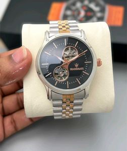 Maserati Silver Watch