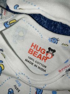 Cute Baby Onesie &amp; Hat Set