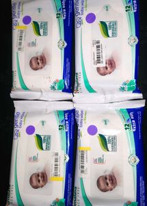 Himalaya Baby Wipes (4 Packs)