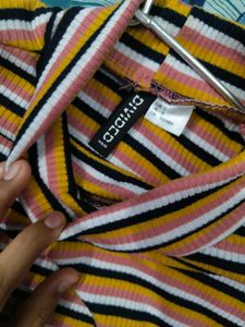 H&amp;M Stripes Full Pullover