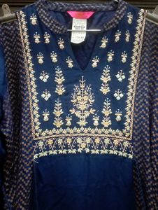 Elegant Blue Kurta Set