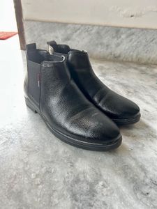 Brown Leather Boots