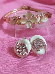 Combo- Bracelet+Earrings