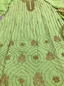 Elegant Green Kurta Set