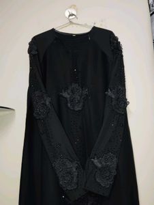 Arabic Style Black Abaya From Dubai