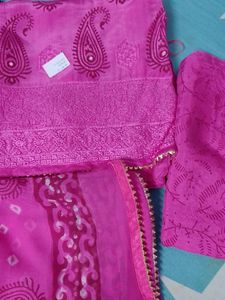 Pure Dola Silk Suit Jaipuri