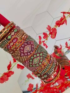 Hydrabadi Bangle Set
