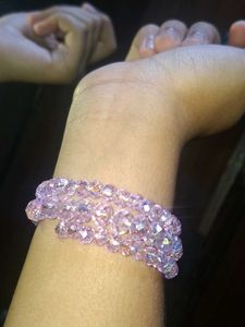 lavender Crystal Bracelet