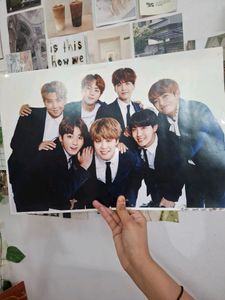 BTS 7 USED POSTERS!!!★🎸🎧⋆｡ °⋆