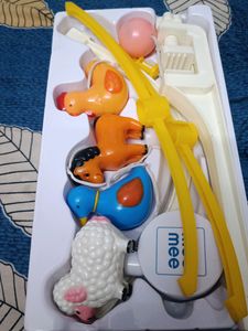 Mee Mee 3 In 1 Musical Animal Cot Mobile