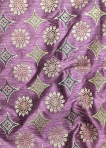 Levender Colour Saree With Beautiful Work