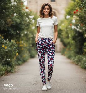 Floral Print Leggings