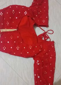 Lehenga Choli Chaniya Red Colour