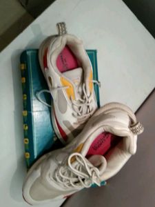 Colorful Accent Sneakers