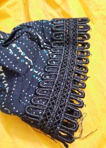 Black Embellished Kurta
