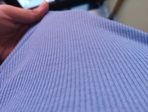 Blue Collar Fitted Top