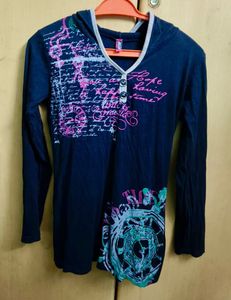 Graphic Long Sleeve Top