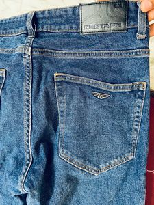 🟦 RedTape Denim Skinny Fit Jeans (30 Waist | 33 L
