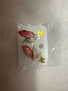 Set of 5 Anti Tarnish Stud earrings