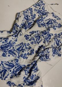 Floral Print One-Shoulder Top