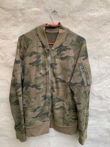 Camo Branded Bomber Jacket