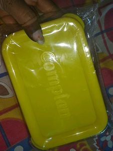 Yellow Food Container, Tiffin Box