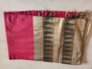 Maroon Silk Saree