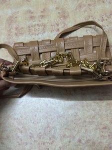 Woven Chain Strap Crossbody