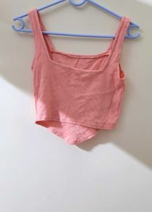 Corset Style Crop Top