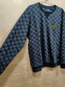 Patterned Crewneck Sweater