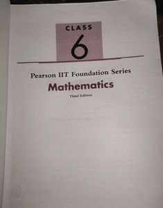 Pearson IIT Foubdation Mathematics Class-6th