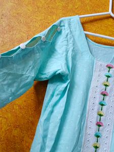 Elegant Light Blue Kurta