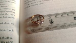 golden Crystal Rings🍂