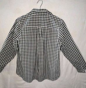 Gingham Button-Down Shirt