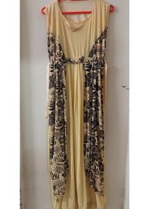 Floral Print Maxi Dress