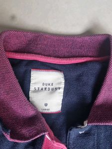Striped Long Sleeve Polo Shirt