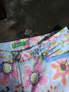 Never Worn Y2K Floral Printed Korean Jeans