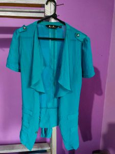 Casual Short Sleeve Blouse For Women