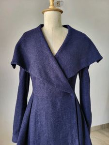 Elegant Blue Coat , Length 30 Inches