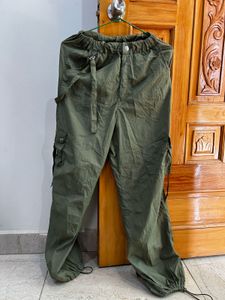 Olive Green Cargo Pants