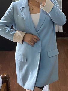 Blue Oversized Blazer