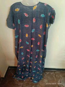3xl Comfy Floral Nightgown